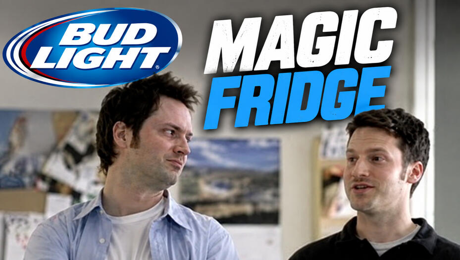 Bud Light Magic Fridge